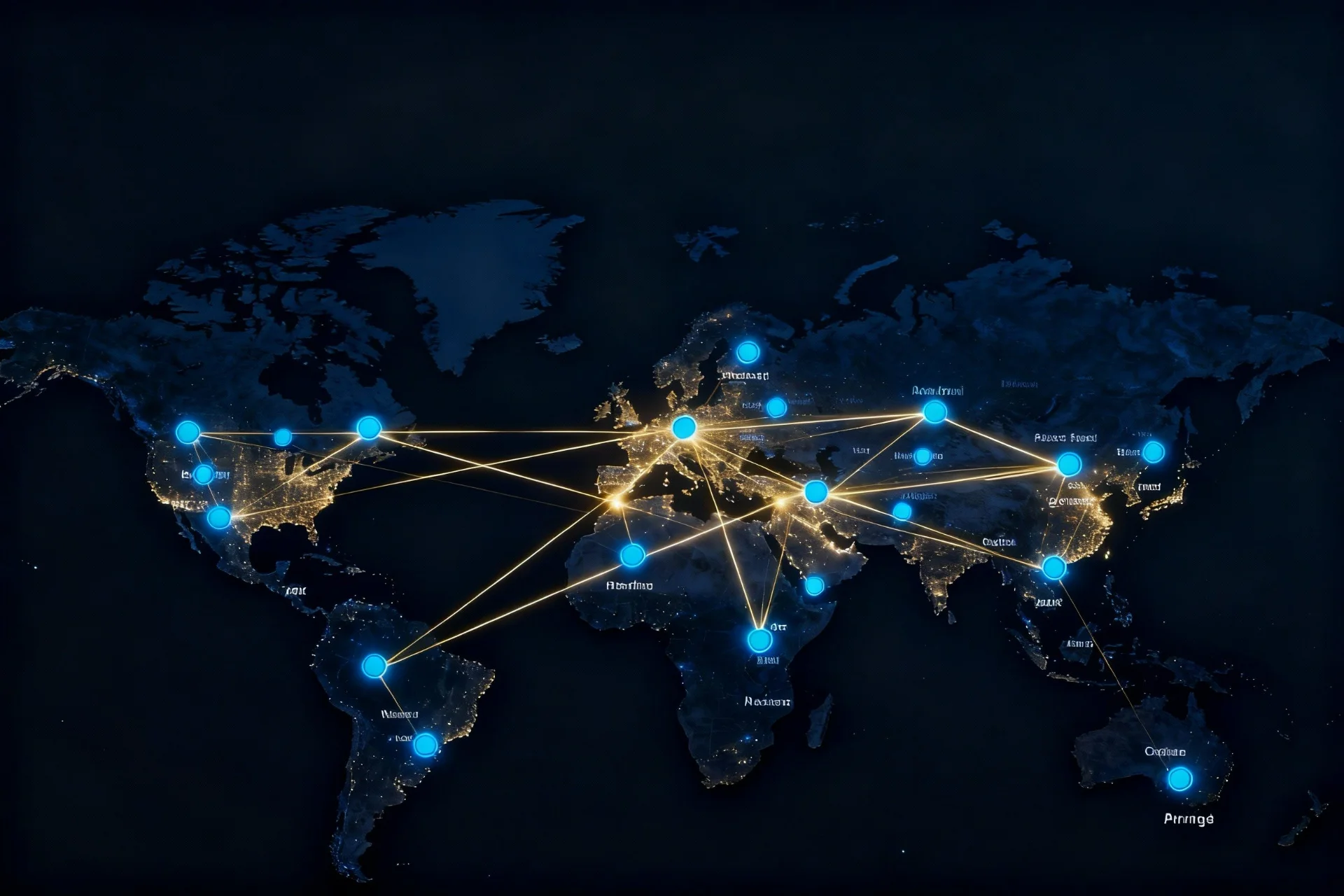 Global Network Map