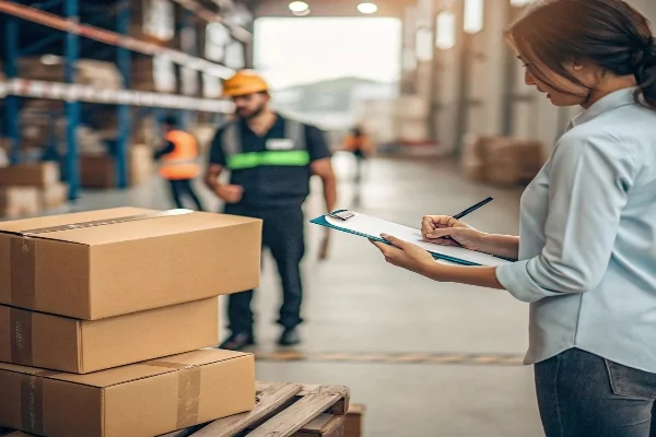 An e-commerce seller working on a laptop, looking relaxed