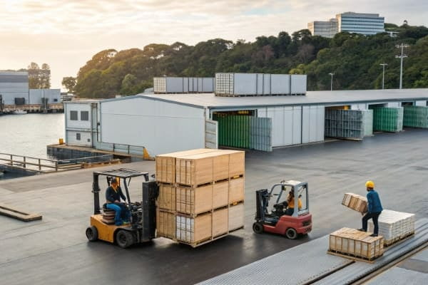 Handling goods upon arrival in New Zealand