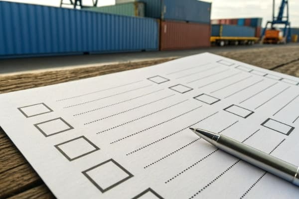 A checklist for choosing a reliable freight forwarder