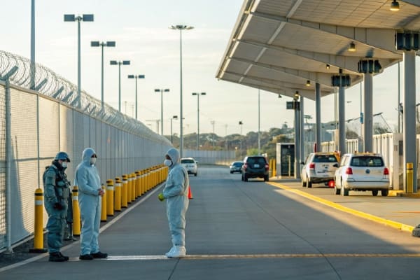 Australian customs and biosecurity inspection point