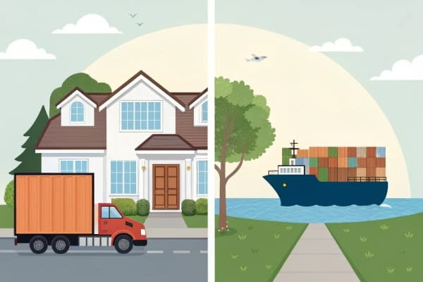 Door-to-door vs Port-to-port shipping