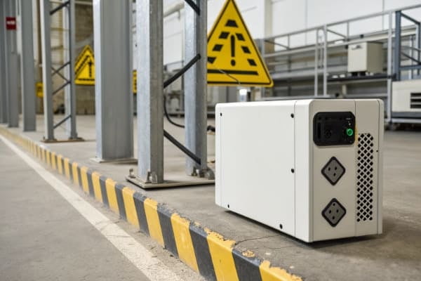 A "Do Not" sign over a cheap, undersized inverter with warning icons