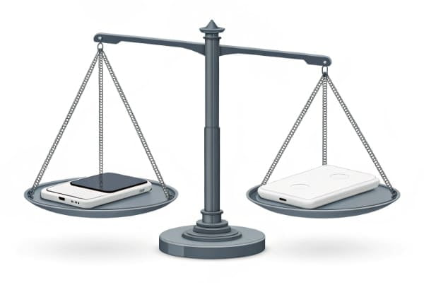 A scale balancing cost and features for Qi, Qi2, and MagSafe