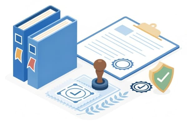 Compliance documents and certifications