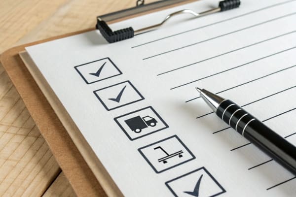 A checklist showing all the services included in DDP shipping