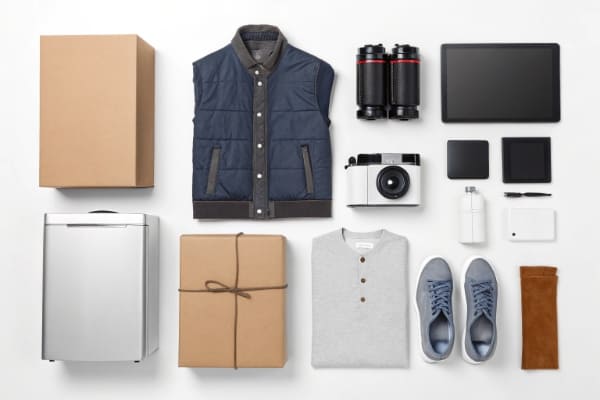 An assortment of products that can be shipped via DDP