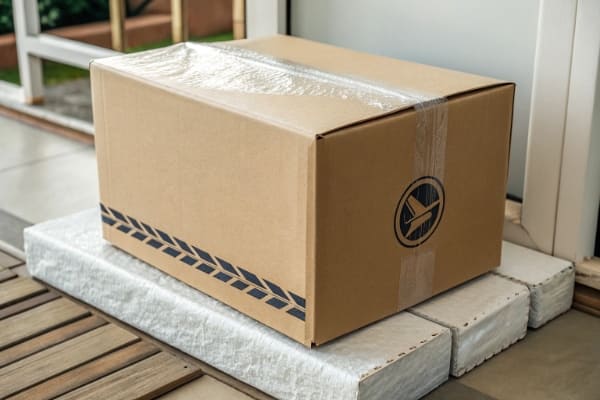 Express shipping courier box