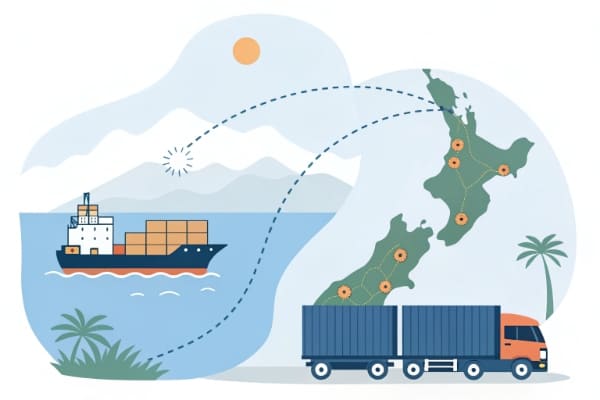 Factors affecting shipping costs to New Zealand