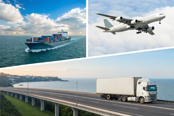 Sea vs Air vs Express Shipping