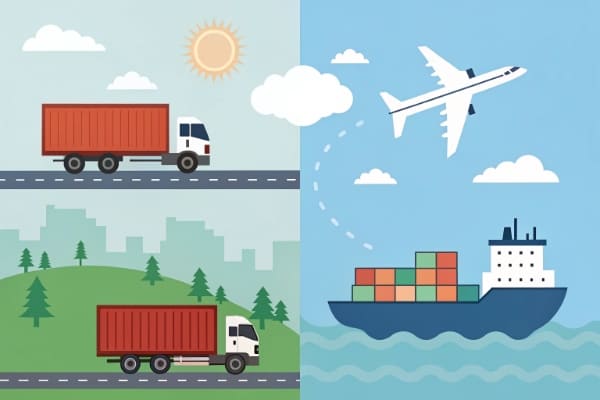 Shipping Methods Comparison