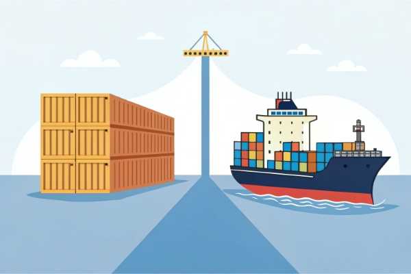 FCL vs LCL Shipping