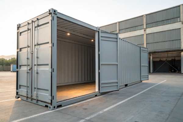 Open Side Container