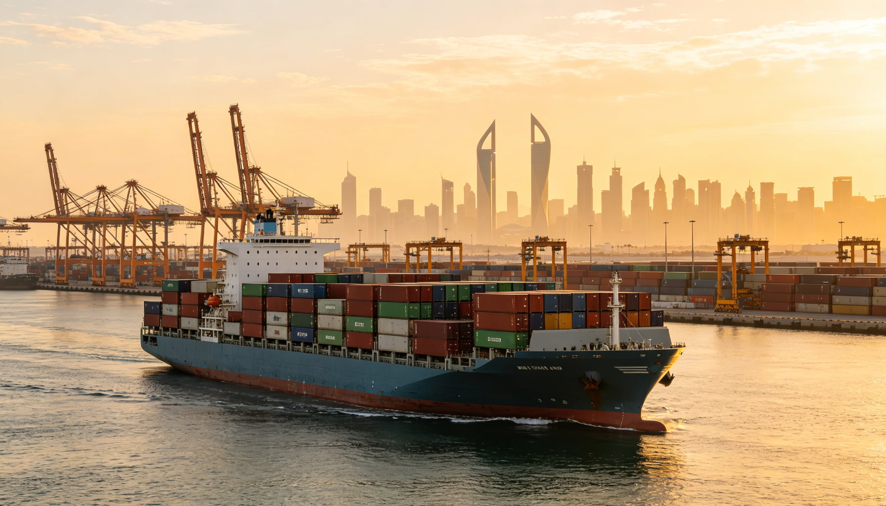 DDP shipping to Saudi Arabia - container ship from China to Saudi Arabia