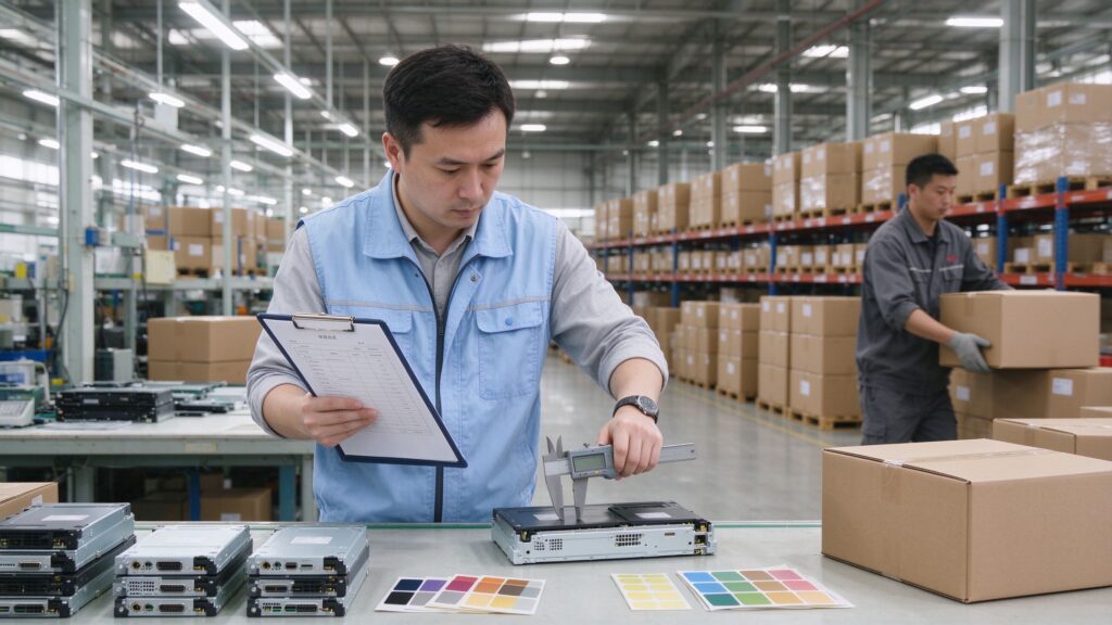 Container loading supervision and pre-shipment quality inspection in China